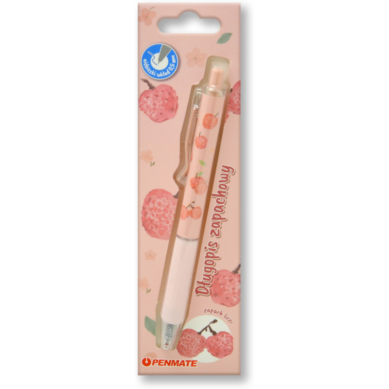 Długopis automatyczny zapachowy LICZI 0,5mm niebieski TT8950 PENMATE