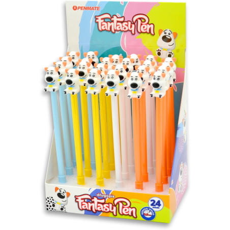 Długopis fantazyjny PIESEK 0,8mm niebieski TT8517 PENMATE