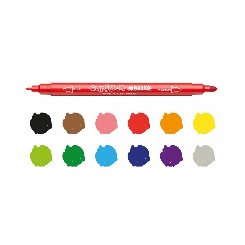 Flamastry BIRELLO 12k-dwus. CARIOCO 41457 160-1463
