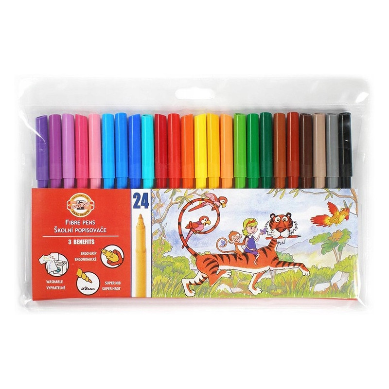 Flamastry 24 kol. 771002/BD04 KOH-I-NOOR