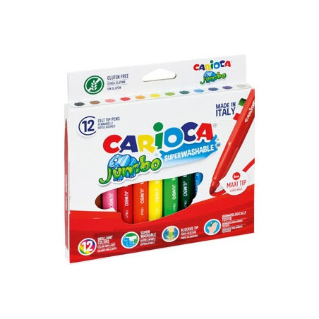 Flamastry 12 JUMBO CARIOCA 160-1479