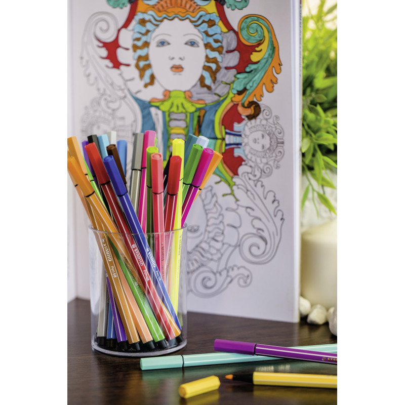 Flamaster PEN 68 PASTEL etui (8szt.) 68/8-01 STABILO