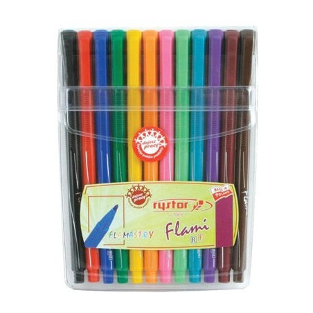 Flamamastry FLAMI RF-1mm 12szt w etui RYSTOR