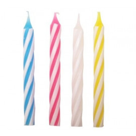 Świeczki urodzinowe kolory...