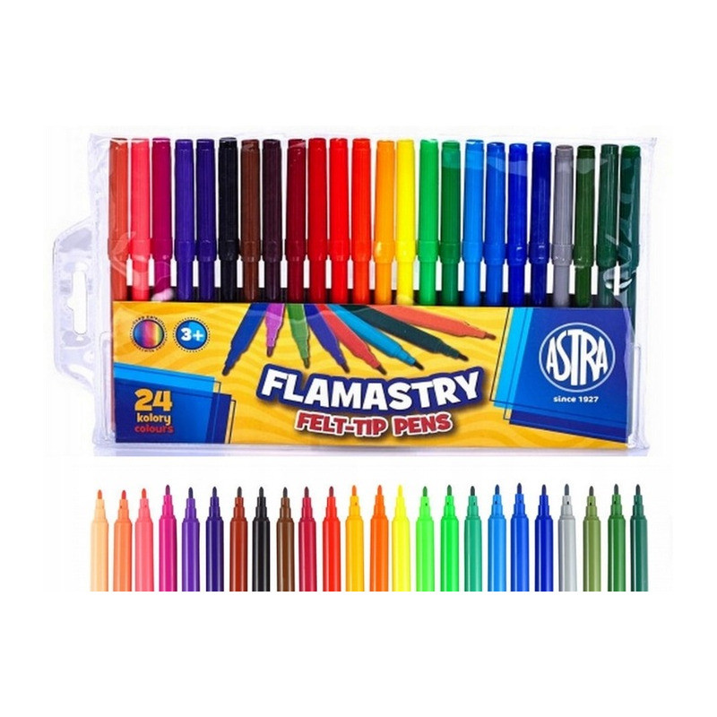 Flamastry 24 kolory 314107003 ASTRA