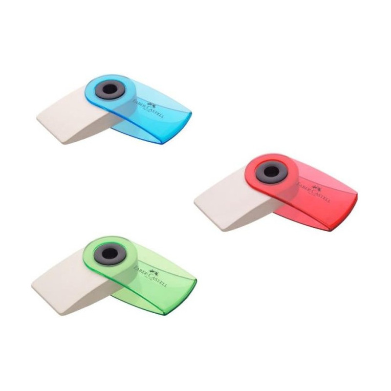 Gumka SLEEVE mini transparentna FC 182412 Faber-Castell