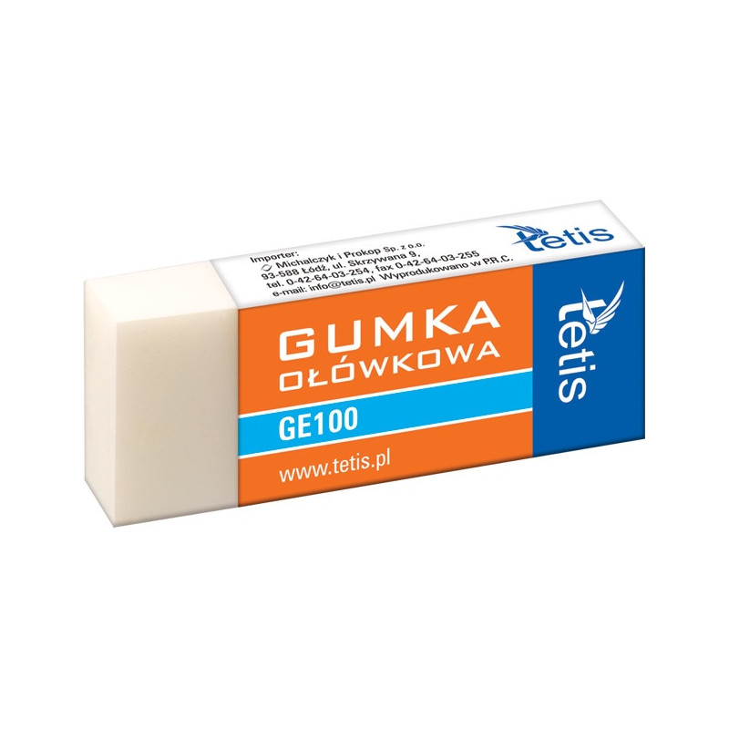 Gumka ołówkowa GE100 TETIS