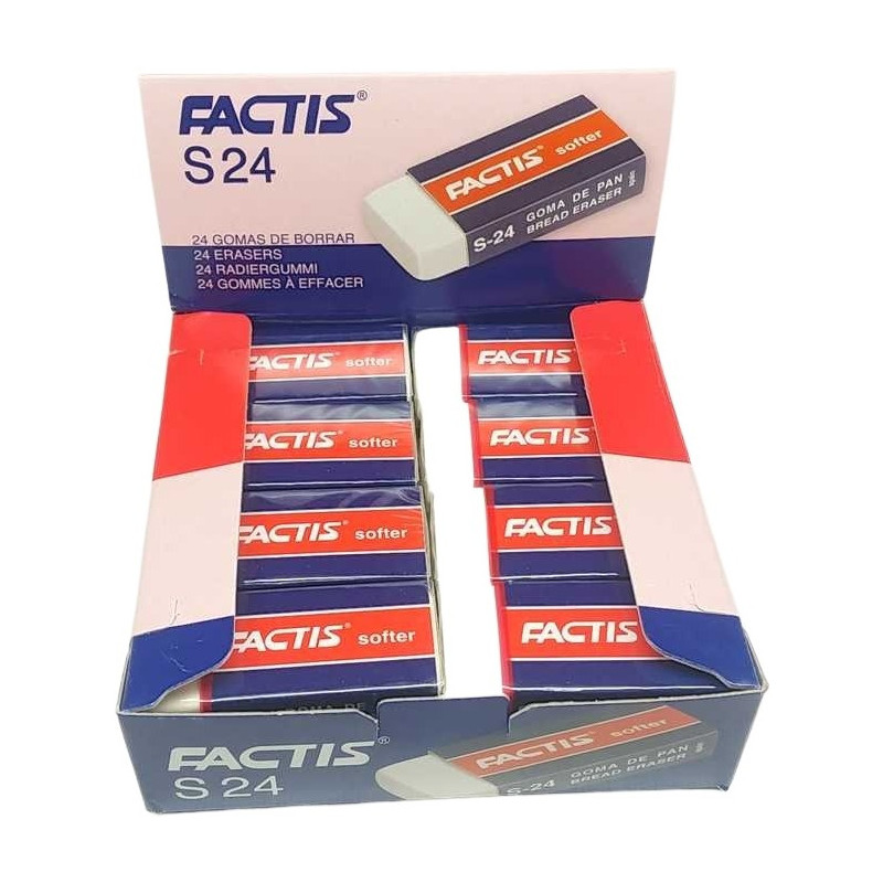 Gumka chlebowa mała (24szt.) S 24 FACTIS