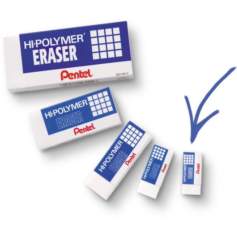 Gumka mini do precyzyjnego ścierania Hi-Polymer ZEH03 35x15,5x11,5mm PENTEL