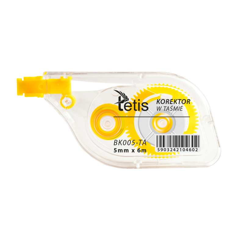 Korektor w taśmie mix kol. BK005-TA TETIS