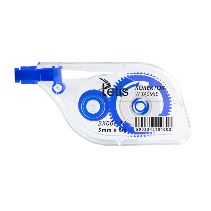 Korektor w taśmie mix kol. BK005-TA TETIS