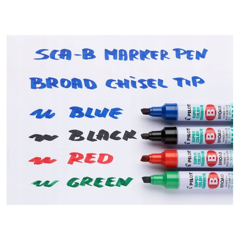 Marker permanentny PILOT SCA-B czarny PISC-B B