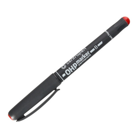Marker permanentny OHP 1-3mm czerwony 2638 CENTROPEN