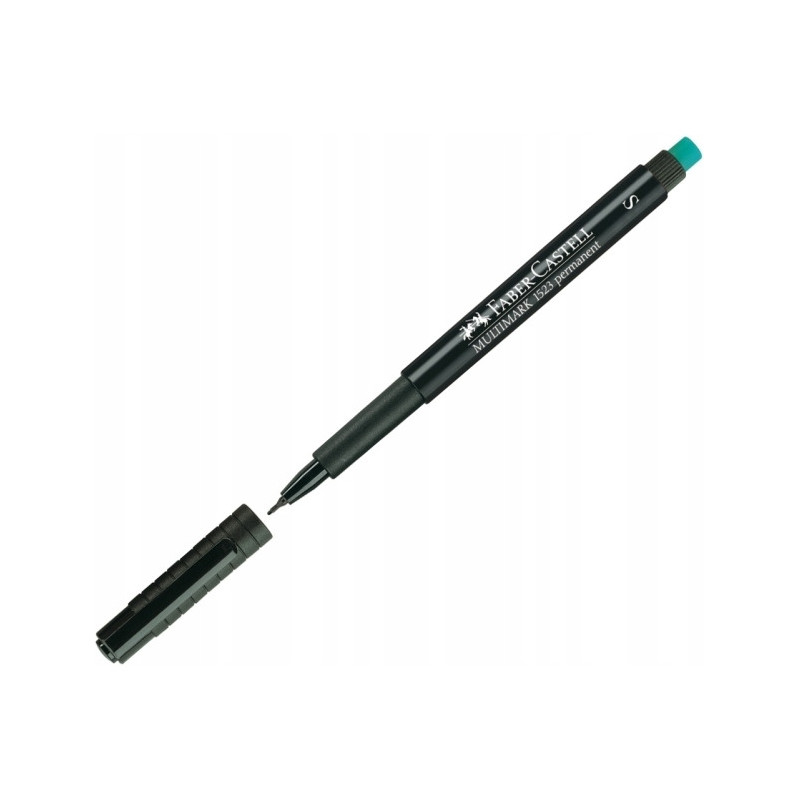 Foliopis z gumką OHP MULTIMARK S 0.4mm czarny 152399 FABER-CASTELL