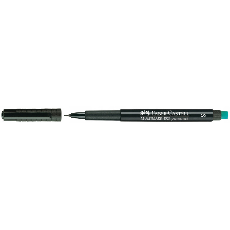 Foliopis z gumką OHP MULTIMARK S 0.4mm czarny 152399 FABER-CASTELL