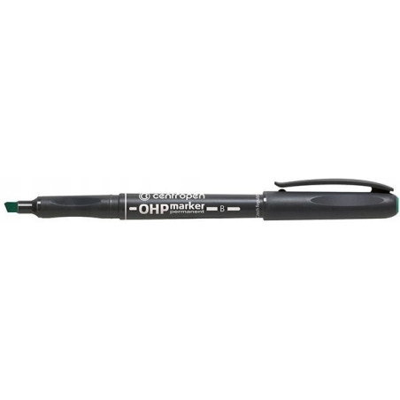 Marker permanentny OHP 1-3mm zielony 2638 CENTROPEN