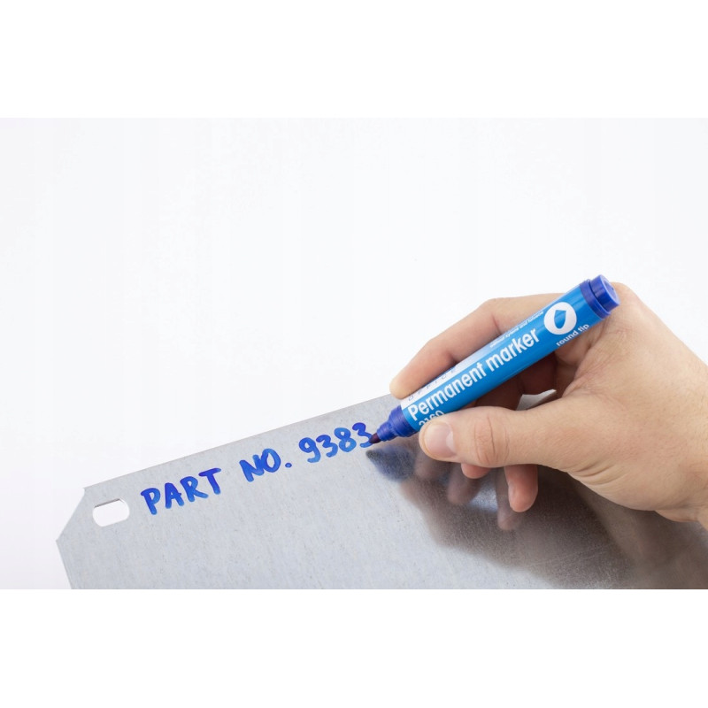 Marker permanentny 2160 niebieski okrągła końcówka 101113 D.RECT