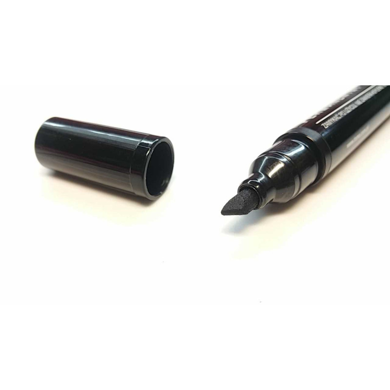 Marker permanentny czarny ścięty TO-201 TOMA