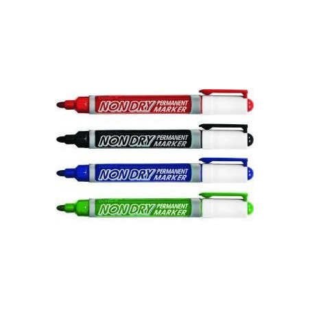 Marker permanentny zielony okrągły TT5848 Dong-A