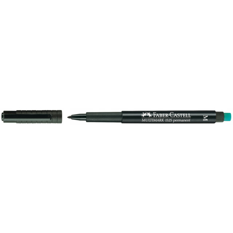 Foliopis z gumką OHP MULTIMARK M 1.0mm czarny 152599 FABER-CASTELL