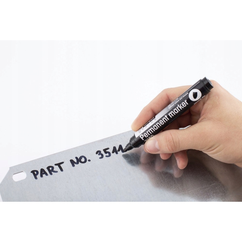 Marker permanentny 2160 czarny okrągła końcówka 101111 D.RECT