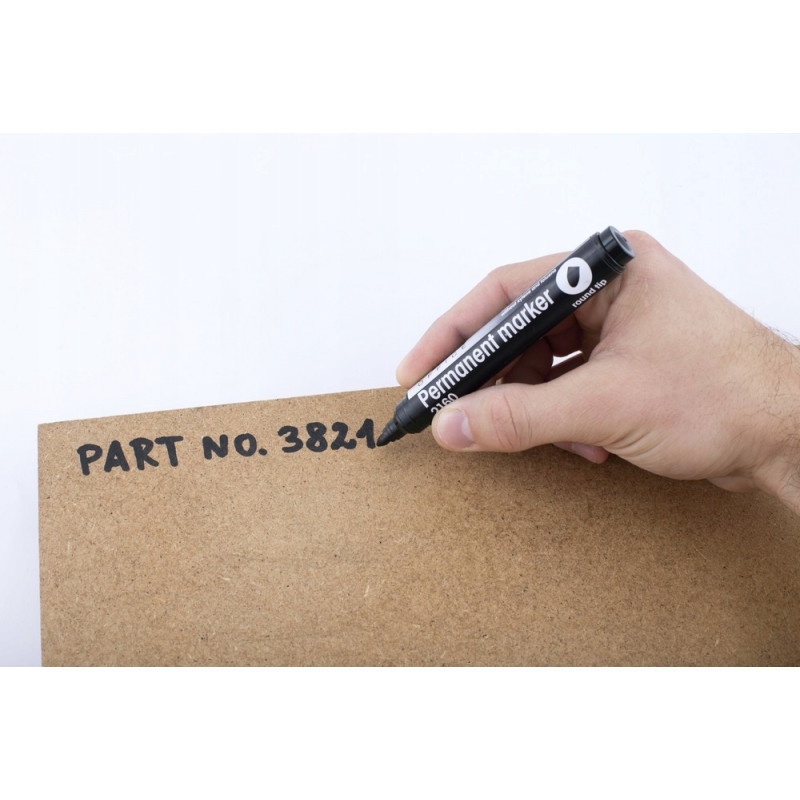 Marker permanentny 2160 czarny okrągła końcówka 101111 D.RECT