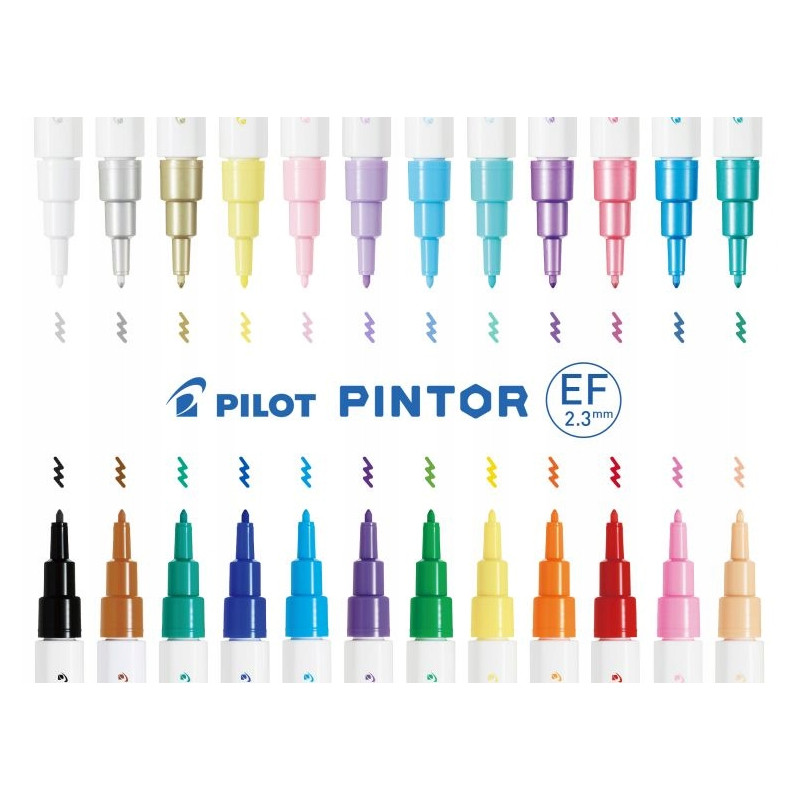 Marker PINTOR EF żółty PISW-PT-EF-Y PILOT