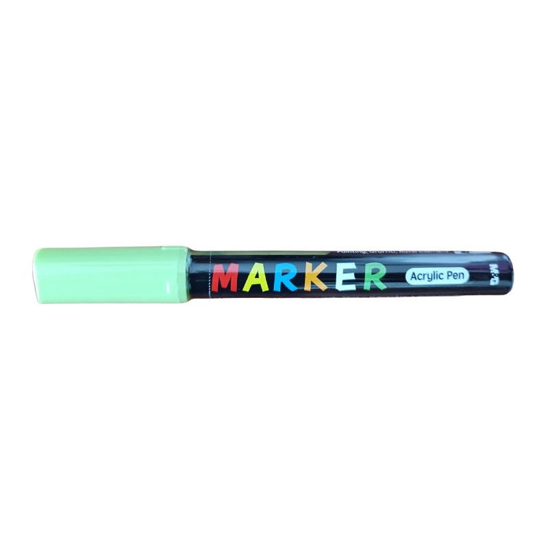 Marker akrylowy 1-2mm zielony żółtawy MG APL503-51