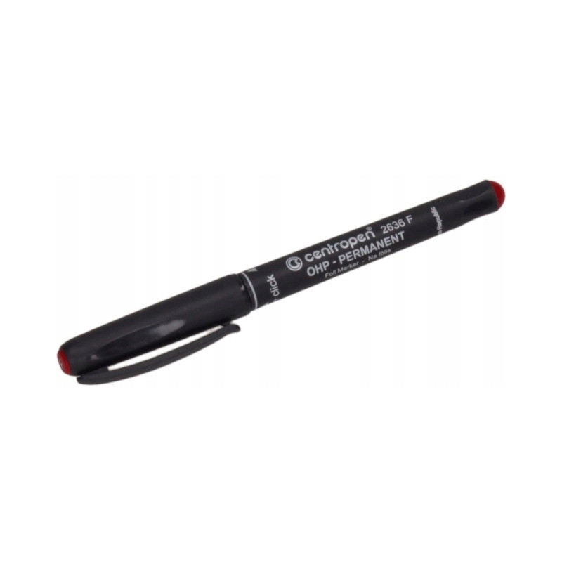 Marker permanentny OHP F 0.6 czerwony 2636 CENTROPEN