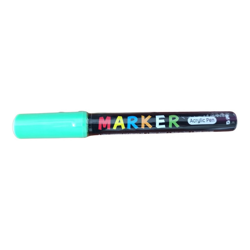 Marker akrylowy 1-2mm zielony neonowy MG APL050-501