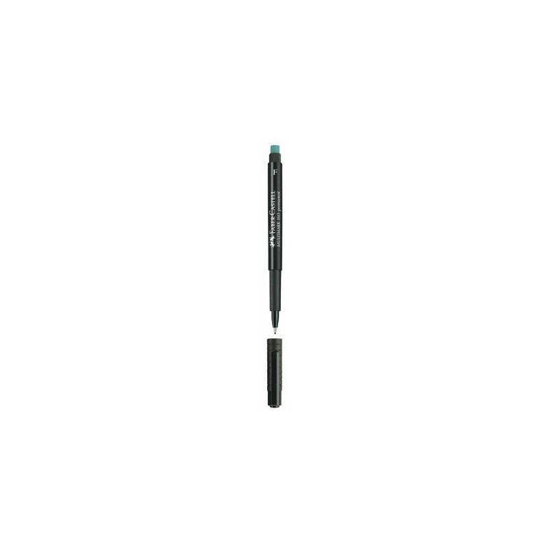 Foliopis z gumką OHP MULTIMARK F 0.6mm czarny 151399 FABER-CASTELL