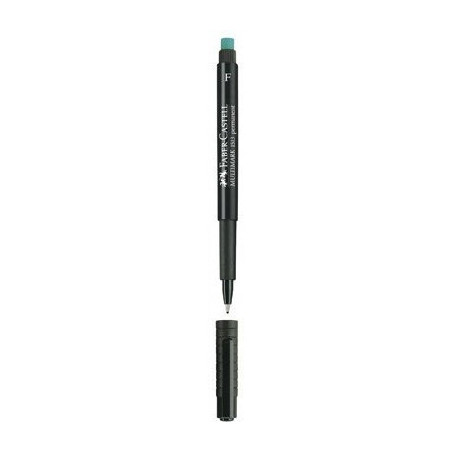 Foliopis z gumką OHP MULTIMARK F 0.6mm czarny 151399 FABER-CASTELL