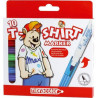 Mazaki T-SHIRT MARKER 10kol. FIBRACOLOR do tkanin 391