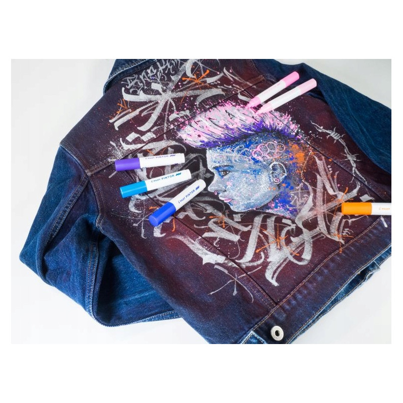 Marker PINTOR F pastelowy różowy PISW-PT-F-PP PILOT