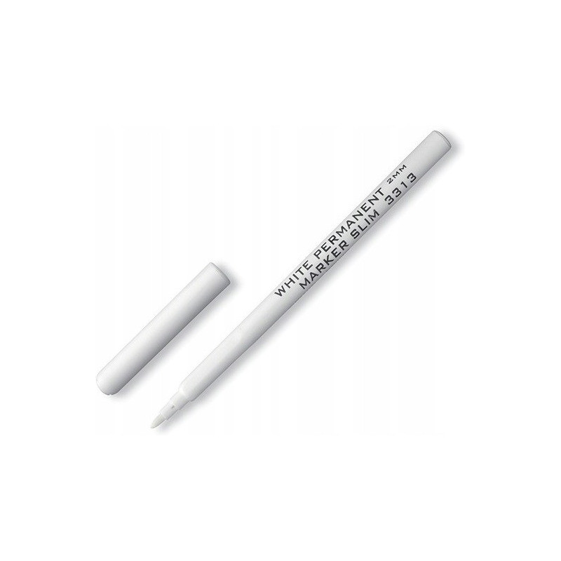 Marker permanentny biały 2mm 3313 KOH-I-NOOR
