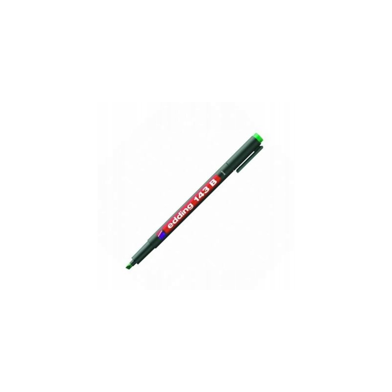 Marker niezmywalny do folii 1-3mm zielony 143B/004/ZI ED EDDING