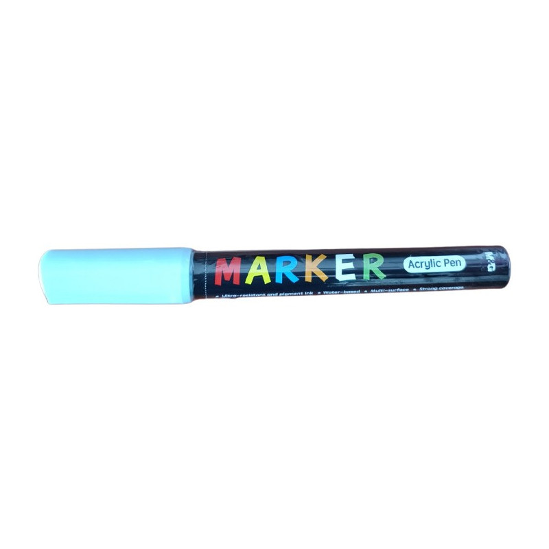 Marker akrylowy 1-2mm niebieski wodny MG APL610-30