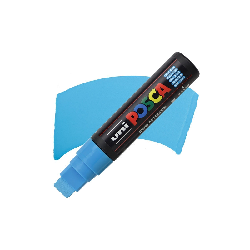Marker z farbą plakatową Posca PC-17K, jasno niebieski, Uni
