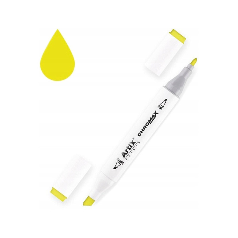 Marker alkoholowy dwustronny FLUORESCENT YELLOW PP915-13 ARTIX