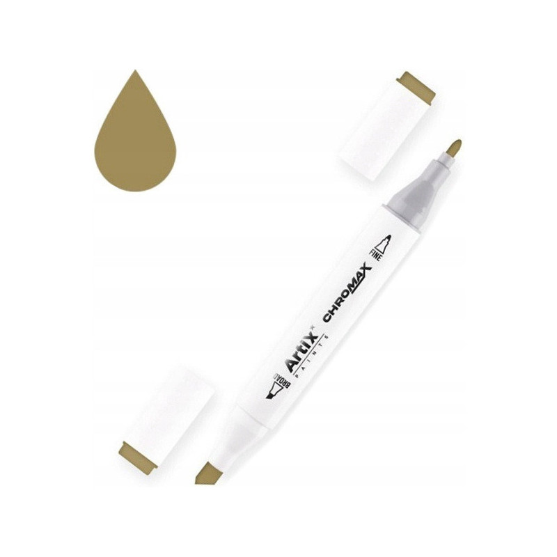 Marker alkoholowy dwustronny BRONZE GREEN PP915-42 ARTIX