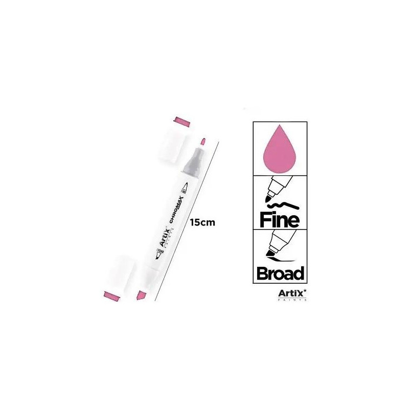 Marker alkoholowy dwustronny PINK BLUSH PP915-96 ARTIX