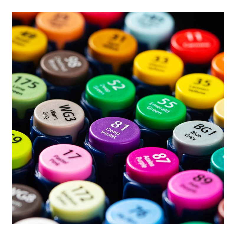 Markery dwustronne artystyczne FINENOLO 30 kolorów C184-30 DELI