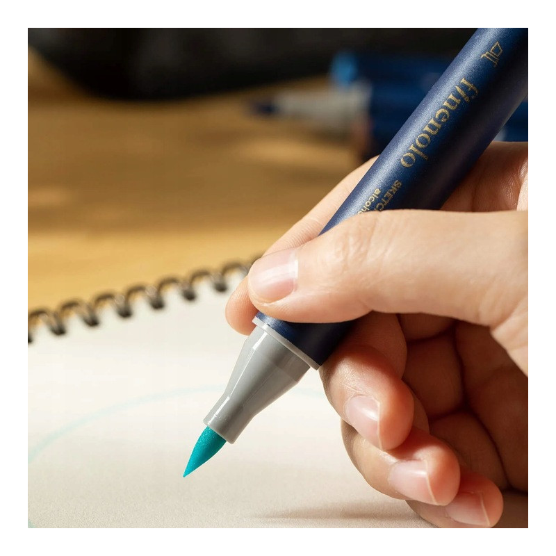 Markery dwustronne artystyczne FINENOLO 40 kolorów C184-40 DELI