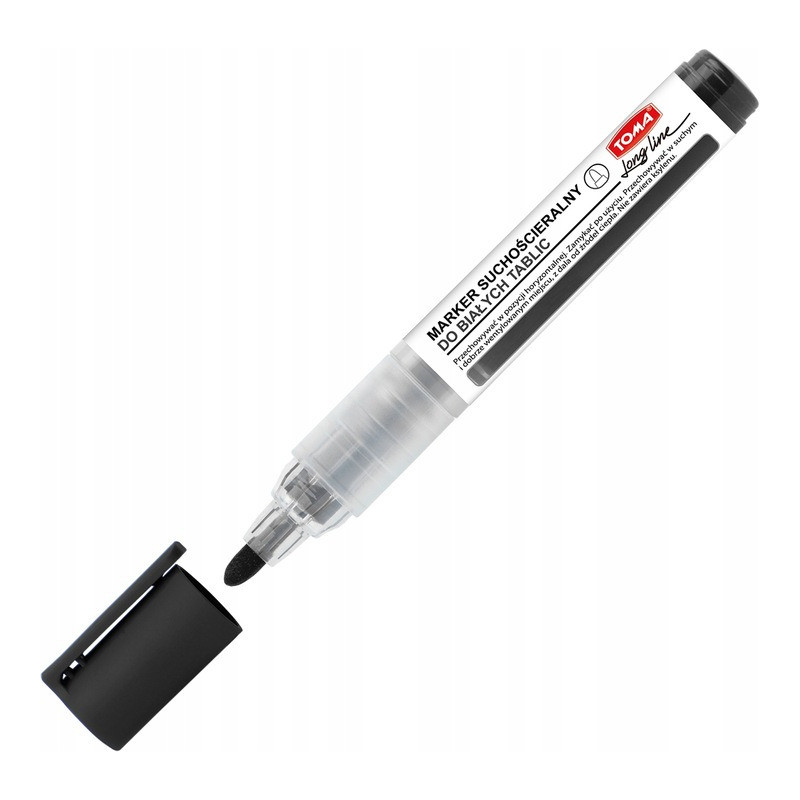 Marker suchościeralny TOMA TO-265 okrągły czarny