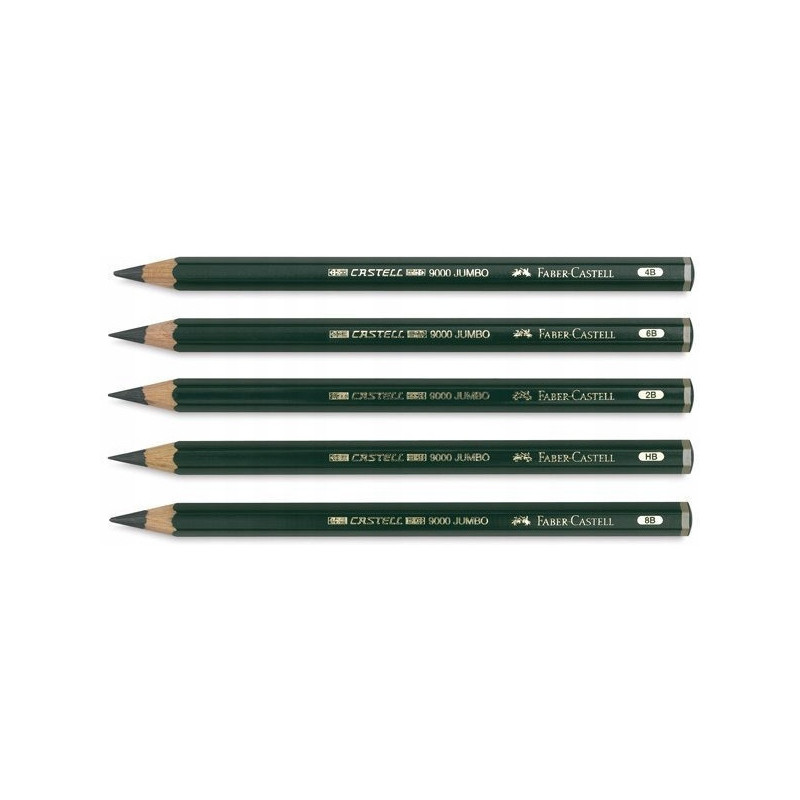 Ołówek CASTELL 9000 6H (12szt.) 119016 Faber-Castell