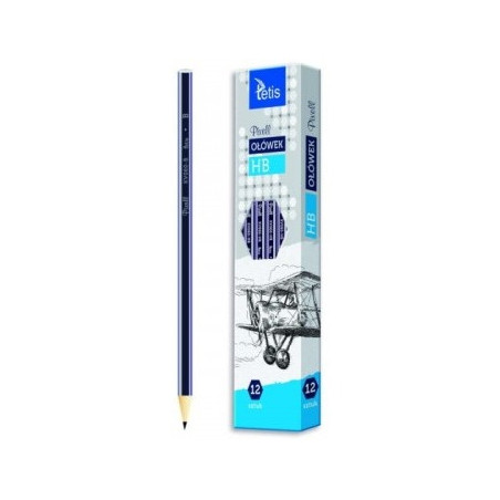 Ołówek PIXELL heksag. HB (12sztuk) KV060-HB TETIS