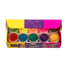 Farby plakatowe mix fluo/brokat 10ml. 10 kolorów KF004-C TETIS