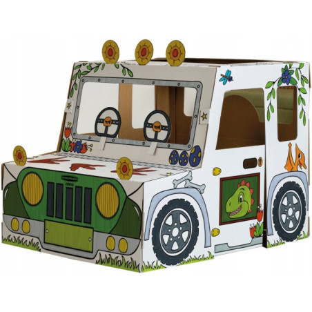 Domek do kolorowania CIĘŻARÓWKA DINOZAUR XL 100142509 FELLOWES