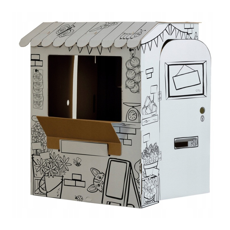 Domek do kolorowania STRAGAN XL 100142507 FELLOWES