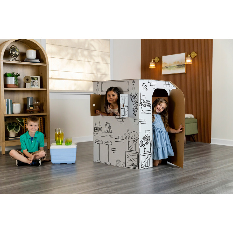 Domek do kolorowania STRAGAN XL 100142507 FELLOWES
